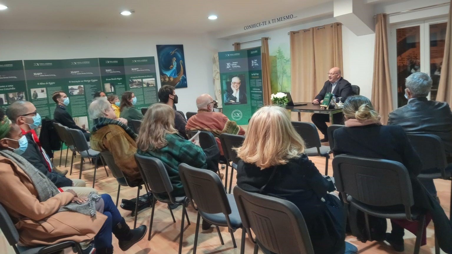 Exposition et conférence: "Jorge Angel Livraga, le philosophe de Concordia" (Lisbonne, Portugal)