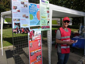 Teilnahme von Neue Akropolis an der Messe für Vereinigungen und Volunteering in Bologna (Italien)